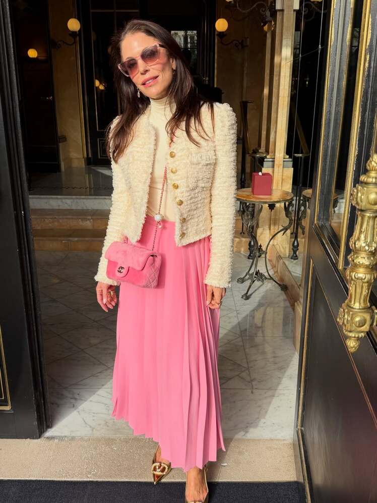 princess polly baby blue dress Bethenny Frankel Says She Has Stage II Kidney Disease